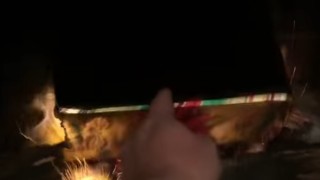 Dad Tosses Empty Christmas Present Into Fire to Teach Kids a Lesson