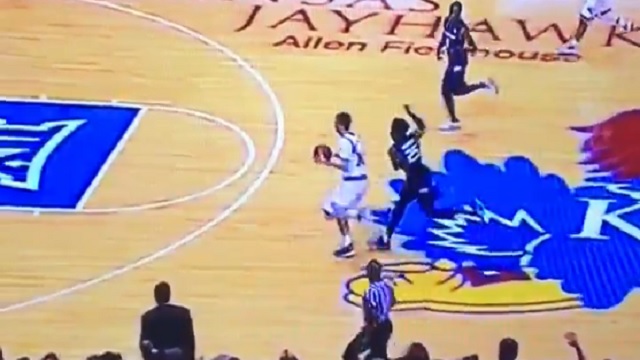 Kansas Player Hits Game-Winning Layup After Taking Way More Than Two Steps