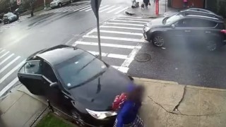 Taxi Runs Over Unsuspecting Girl on Sidewalk After Driver Suffers Heart Attack